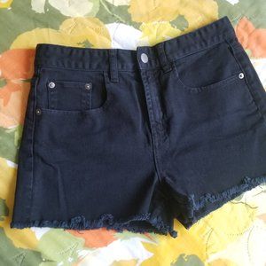 Nordstrom BP Black Jean Shorts